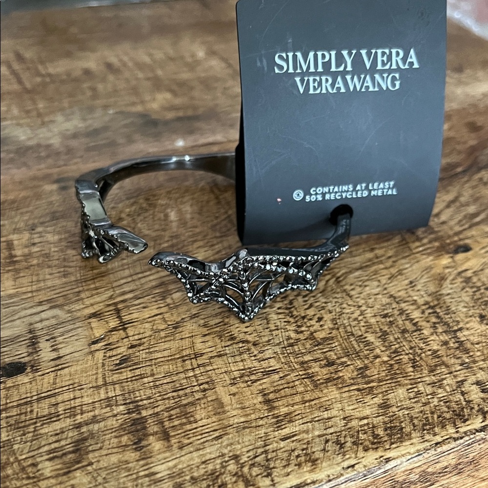 Simply Vera Vera Wang Black Bat Bracelet